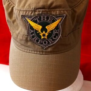 Airforce khaki cap L-XL
